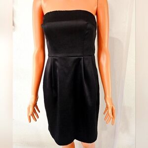 Express Design Studio Elegant Black Strapless Dress